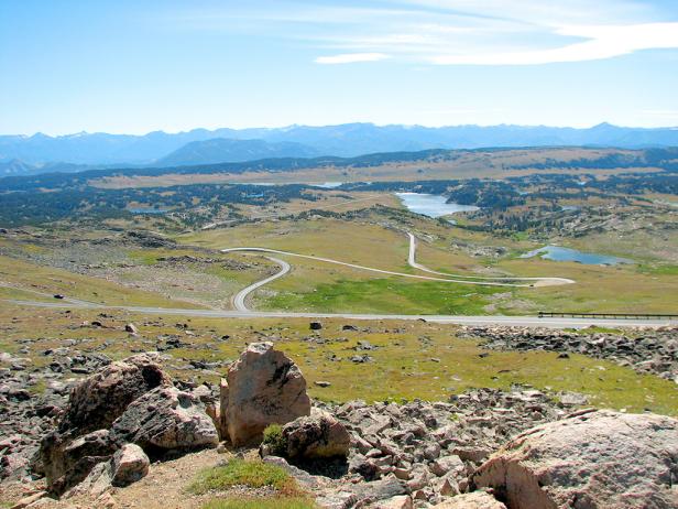 high view of natural landscape high view of natural landscape