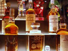 Bottles of Scottish Brands of Whiskey