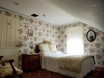 Bedroom in Lizzie Borden House
