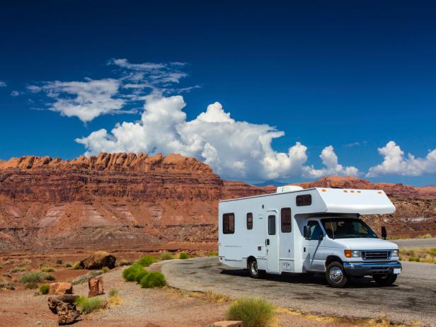 RV in Canyonlands, Utah RV in Canyonlands, Utah