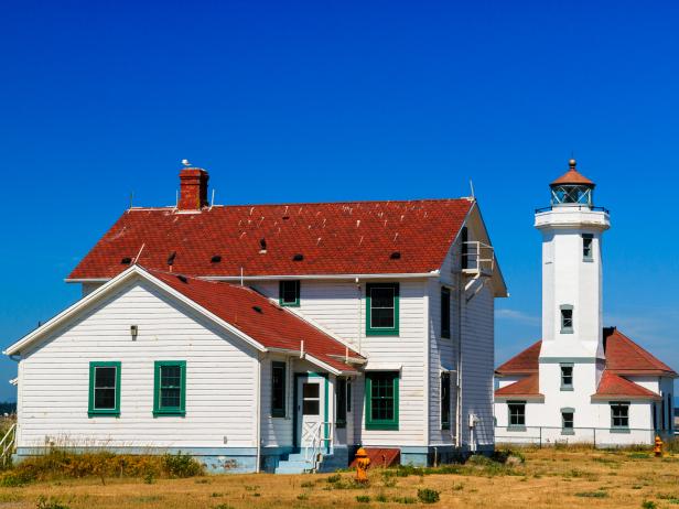 Point Wilson Lighthouse in Port Townsend, Washinton Point Wilson Lighthouse in Port Townsend, Washinton