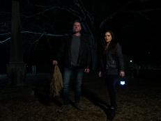 Host Bob Magill and Co-Host Tina Storer search for signs of entities as seen on Travel Channel's Ghost Bait