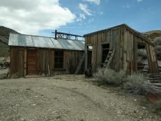 Cerro Gordo s last shootout occurred in December of 1892 when miner Billy Crapo walked out of his cabin (seen here) one morning and gunned down Cerro Gordo postmaster H. B. Boland, then shot John Thomas in cold blood near the post office. Thomas survived his injuries, Boland was shot dead on the street.
