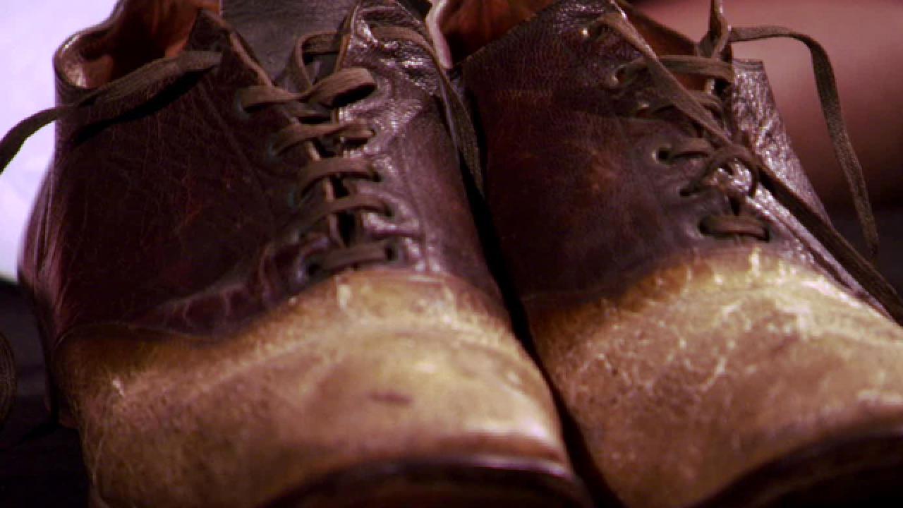 Shoes Made From Human Skin