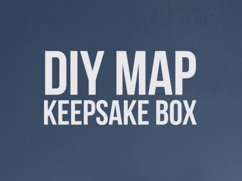 DIY Map Keepsake Box