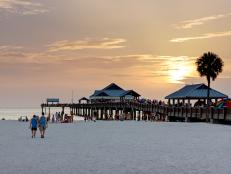 The Clearwater Beach coastline stretches for three blissful miles along Florida's Gulf Coast. This family-friendly beach offers ample outdoor activities, including sunbathing, swimming and more.