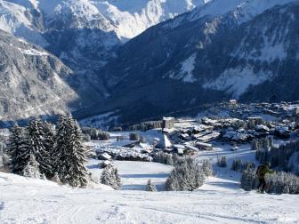 courchevel, france, ski, winter town, sports, snow