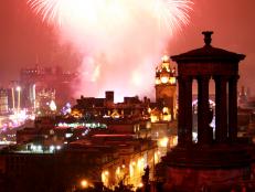 New Year's in Edinburgh, Scotland