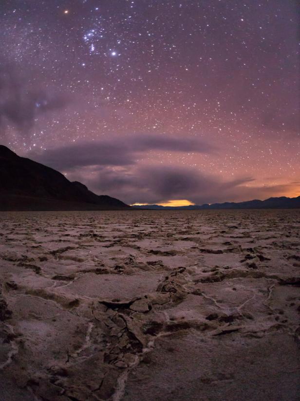Badwater Basin at Death Valley National Park 