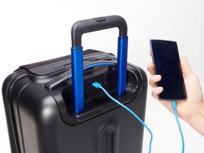 Luggage Weight Scale Bags With Tracker Suitcase With Usb Charging