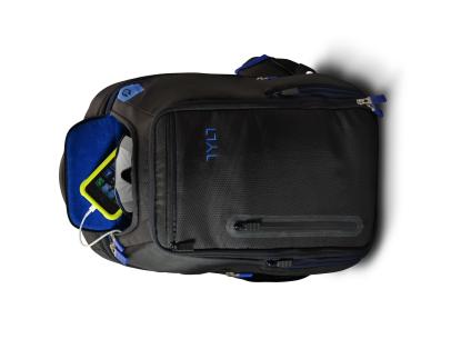 Tylt energi pro power backpack with charging clearance station