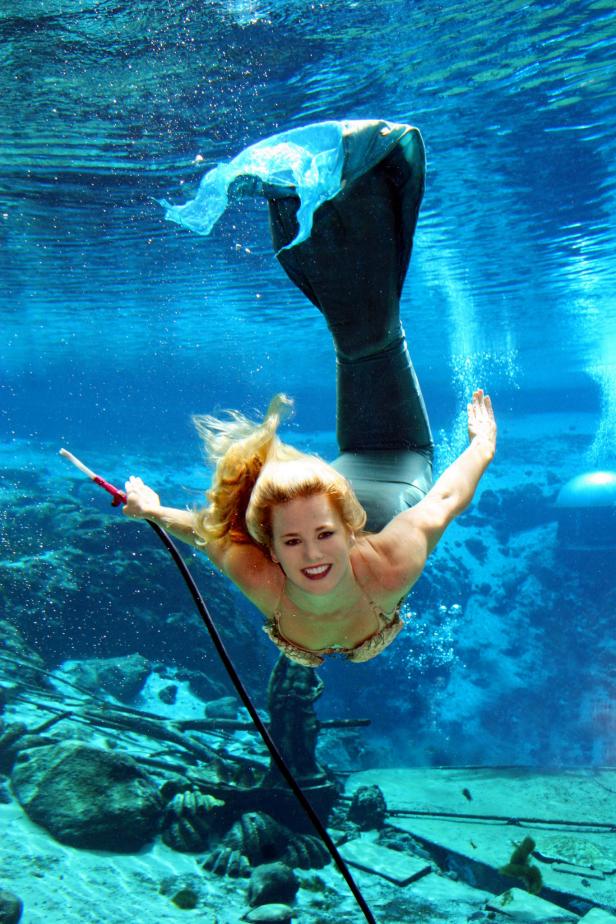 Mermaid Kristy in Water, Florida