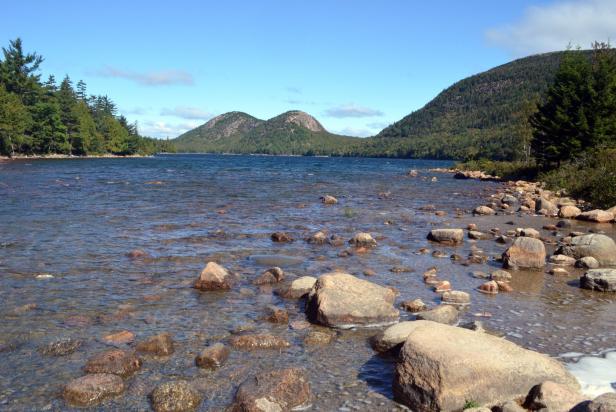 Jordan Pond and the Bubbles in Acadia National Park