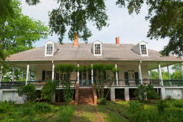 Main House at Cane River Creole National Historical Park.