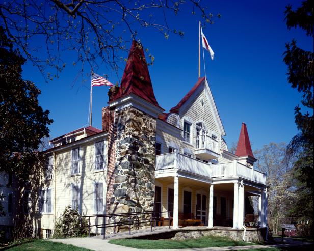UNITED STATES - AUGUST 02:  Clara Barton Home, Glen Echo, Maryland (Photo by Carol M. Highsmith/Buyenlarge/Getty Images)