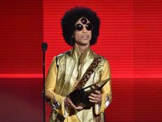  Musician Prince speaks onstage during the 2015 American Music Awards at Microsoft Theater on November 22, 2015 in Los Angeles, California.  