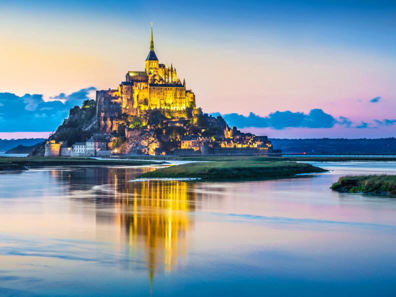 castle, luxury, arts and culture, world’s best, france, mont saint-michel