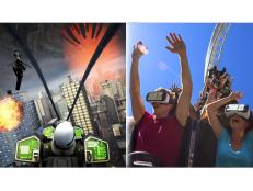 Virtual reality coasters are hot.