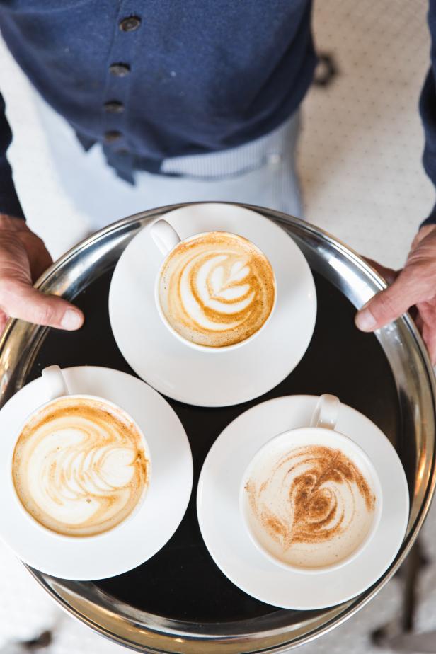 Lattes From Mercantile Dining & Provisions in Denver, CO