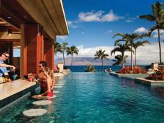 Poolside Bar at Four Season Maui in Hawaii