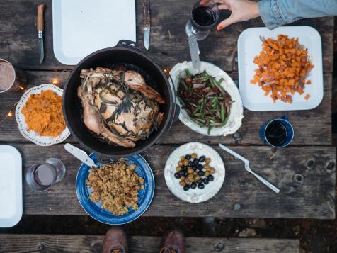 Try a Campfire-Cooked Thanksgiving Meal