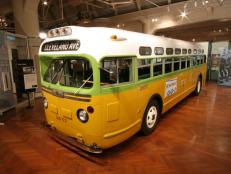 In 1955, Rosa Parks, an African-American woman, refused to give up her seat on the bus for a white man. This action rocked the country and sparked another battle in the war for civil rights. Today, the public can step on the bus where it all began at the Henry Ford Museum in Dearborn, MI.