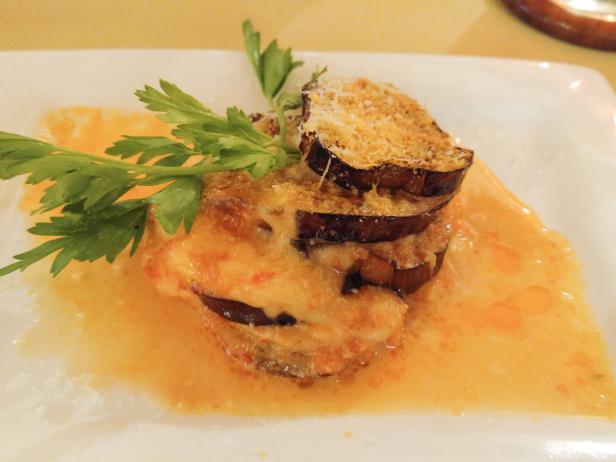 Creamy Eggplant Dish at Rome Cooking Class