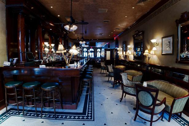 The interior of French 75 in New Orleans