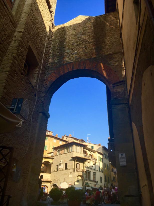 Arch in Cortona, Italy