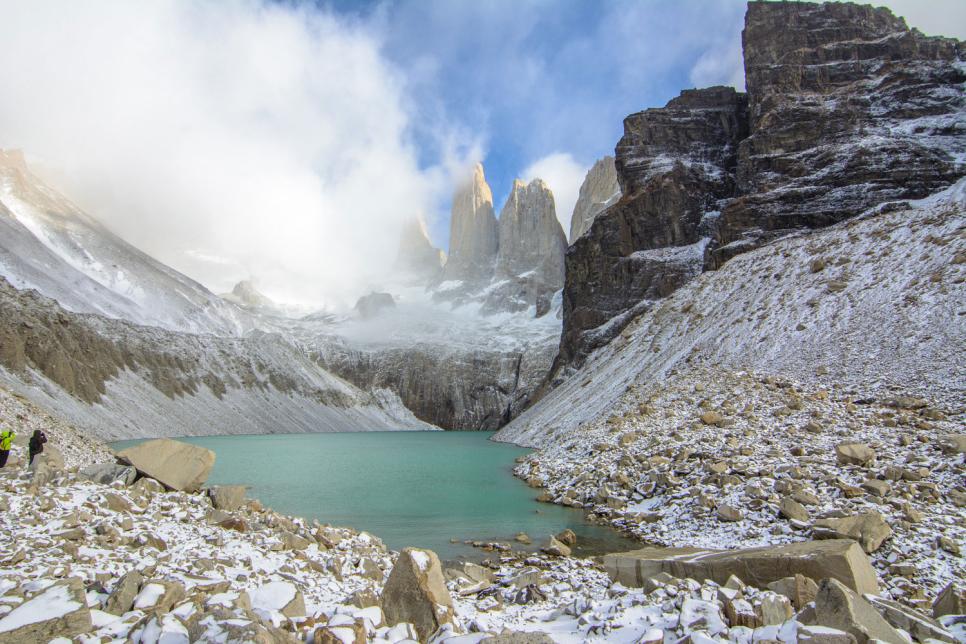 Hike in Torres del Paine, Chilean Patagonia