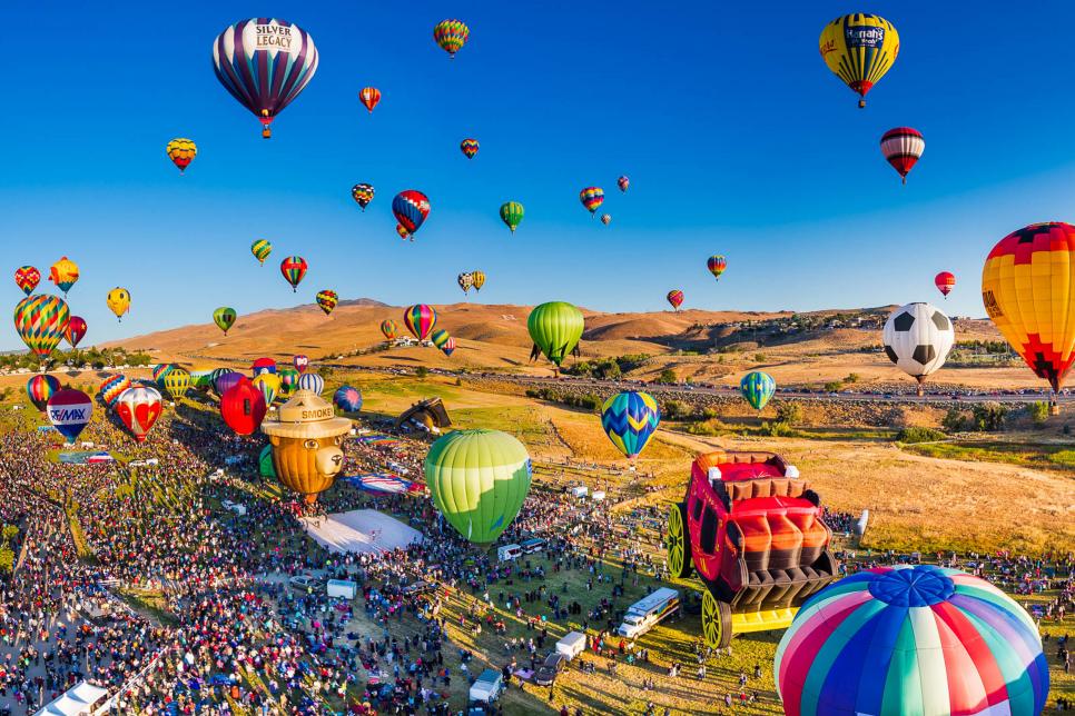 hot air balloon festival