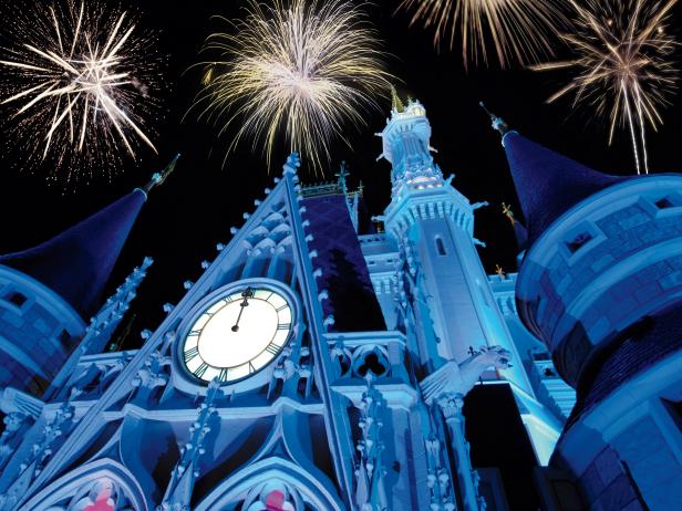 New Year's Eve Fireworks at Disney's Magic Kingdom