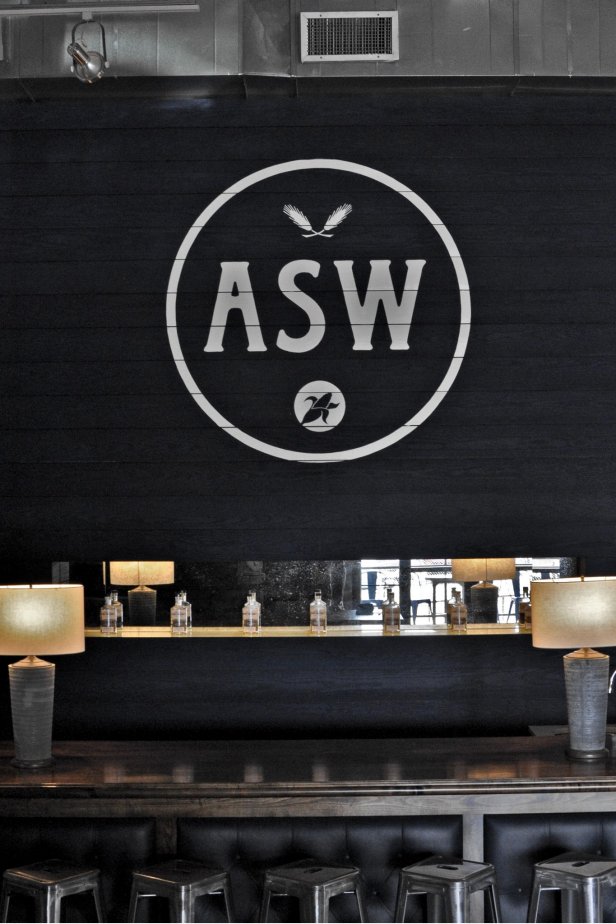 The Atlanta distillery ASW's tasting room.