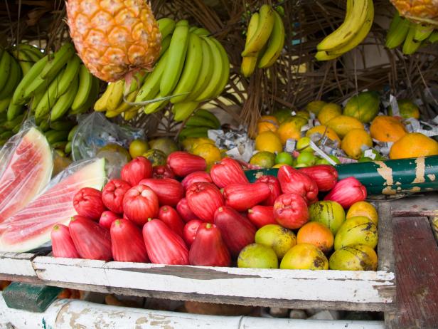 Tropical fruits from the Caribbean