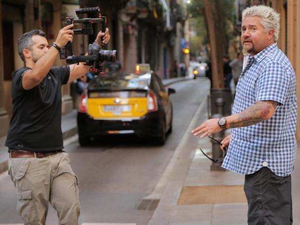 diners drive ins and dives barcelona car