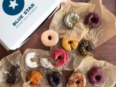 Baker's dozen at Blue Star Donuts in Portland, Oregon.