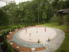 Meditation labyrinth at The Lodge at Woodloch in Pennsylvania