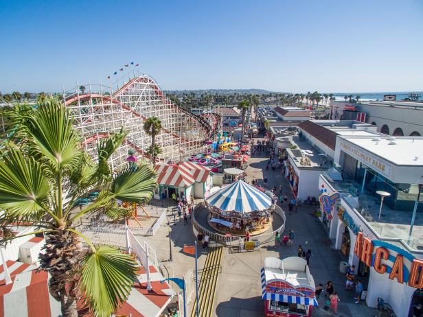 Belmont Park is a San Diego amusement park that has been a popular Southern California attraction since it first opened in 1925.