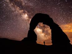 Arches National Park at Night