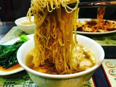 Noodle soup in Hong Kong
