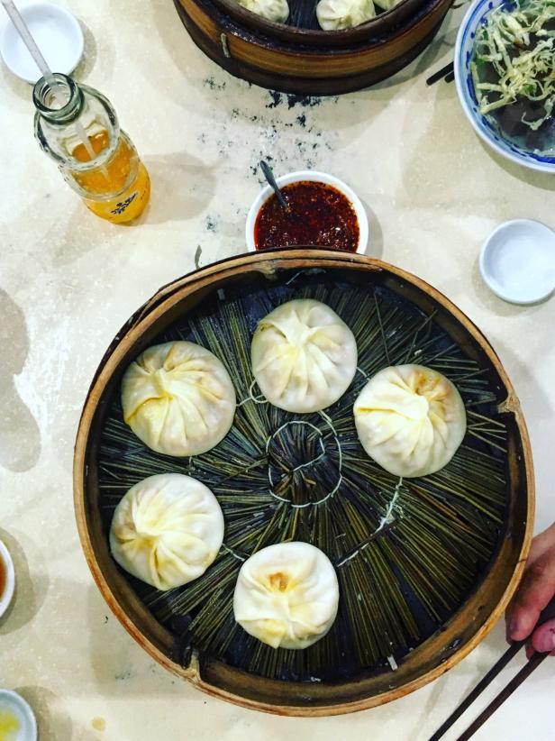 Dumplings in Shanghai
