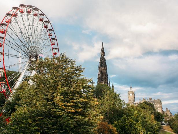 Edinburgh Festival Wheel in Scotland