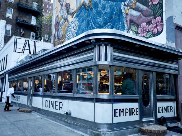 exterior of the Empire Diner in NYC