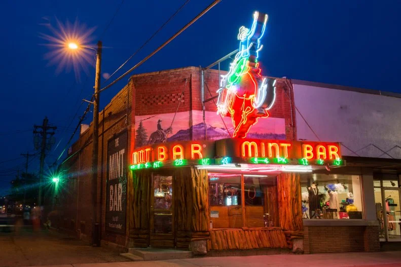 Mint Bar in Sheridan, Wyoming