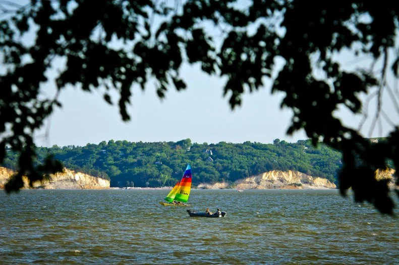 Sailing in Yankton, South Dakota
