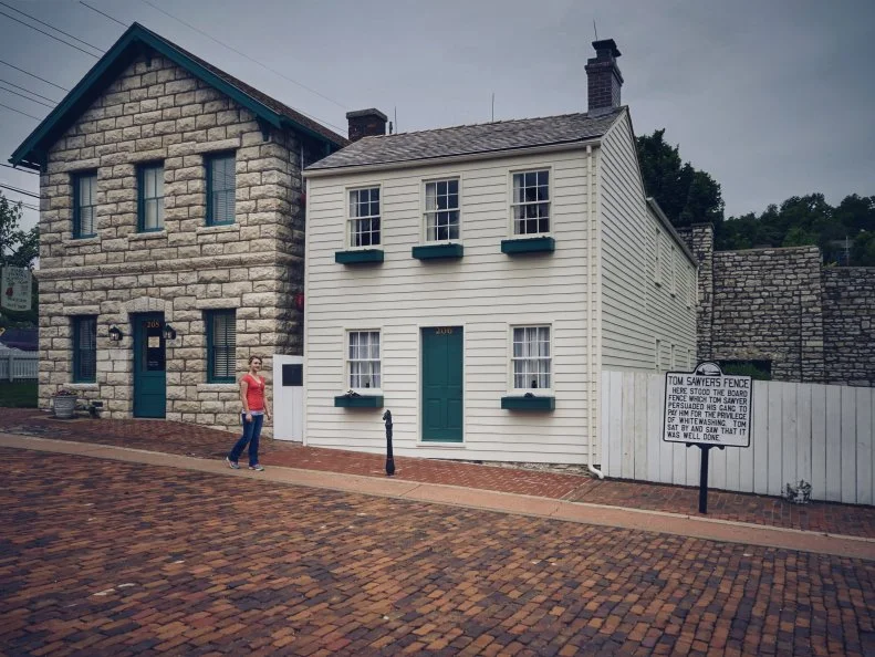 Mark Twain's Childhood Home in Hannibal, Missouri