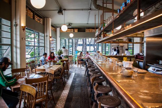Lardo is a restaurant in Mexico City and it's known locally as a spot for a leisurely and hearty breakfast or brunch.