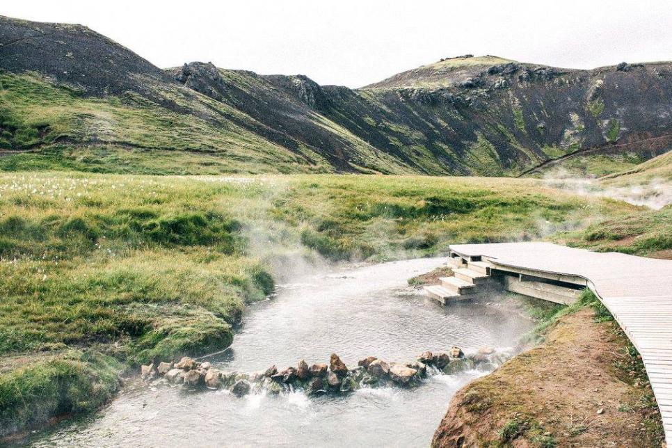 Iceland: Reykjadalur Hot Spring