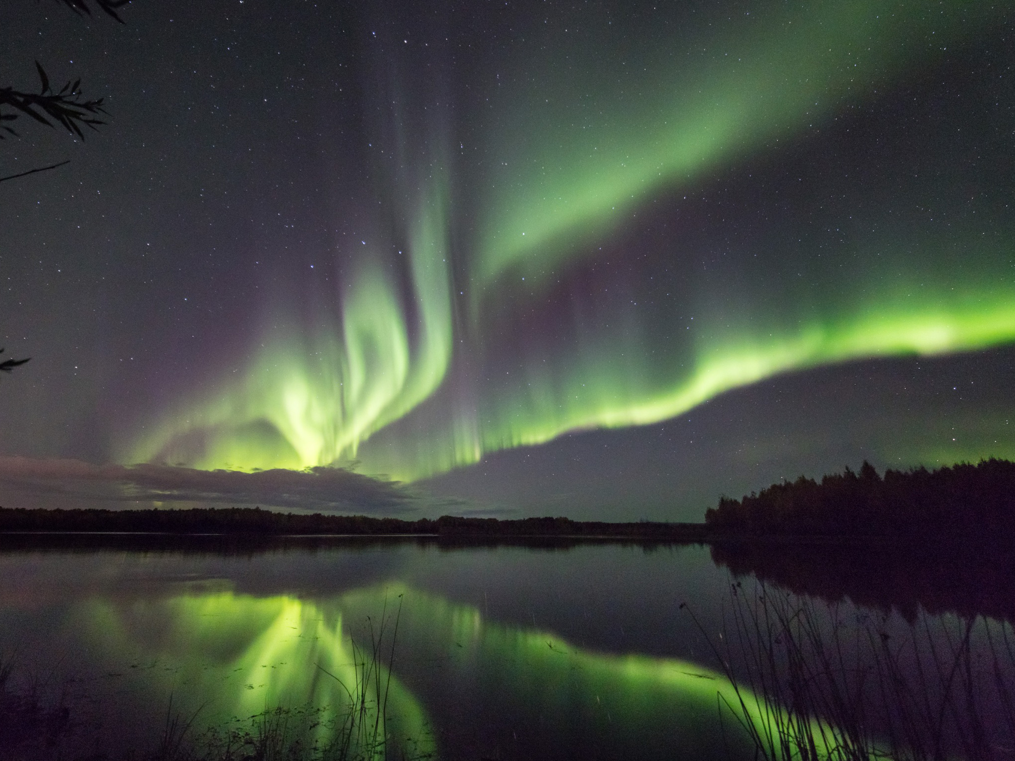 when are the northern lights in alaska