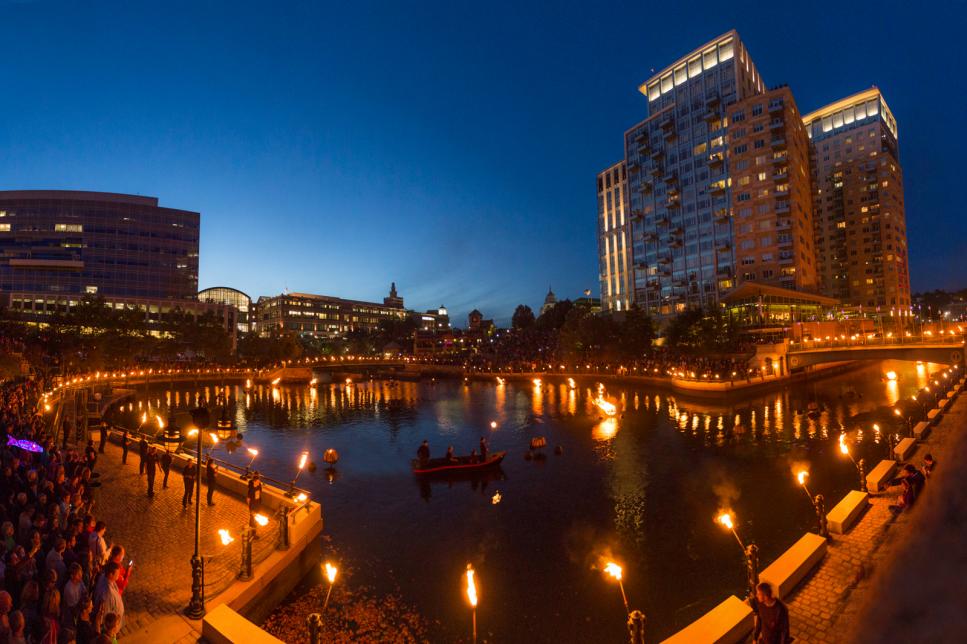 Hang Out at WaterFire in Downtown Providence